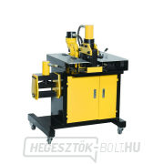 Hidraulikus eszköz gyűjtősínek vágására, hajlítására és lyukasztására HHM-200H gallery main image