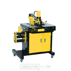 Hidraulikus eszköz gyűjtősínek vágására, hajlítására és lyukasztására HHM-200H gallery main image