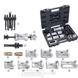 Ablaktörlő kar eltávolító szerszámkészlet VIGOR V2523 Ablaktörlő kar eltávolító szerszámkészlet VIGOR V2523 gallery main image