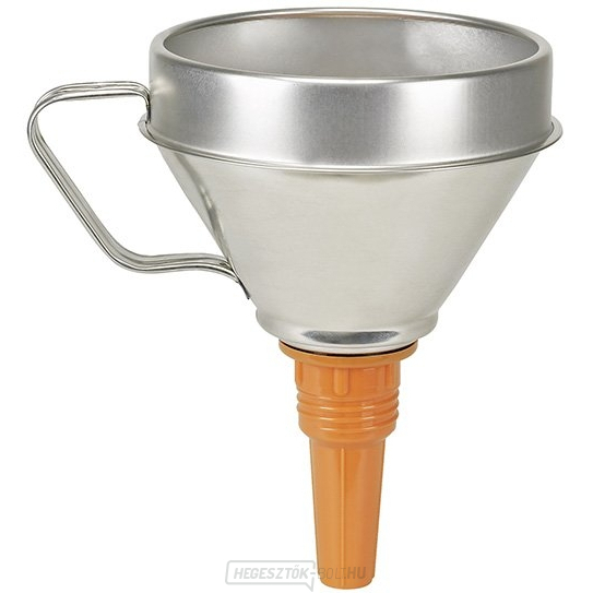 Fém tölcsér műanyag toldással PRESSOL 02 344