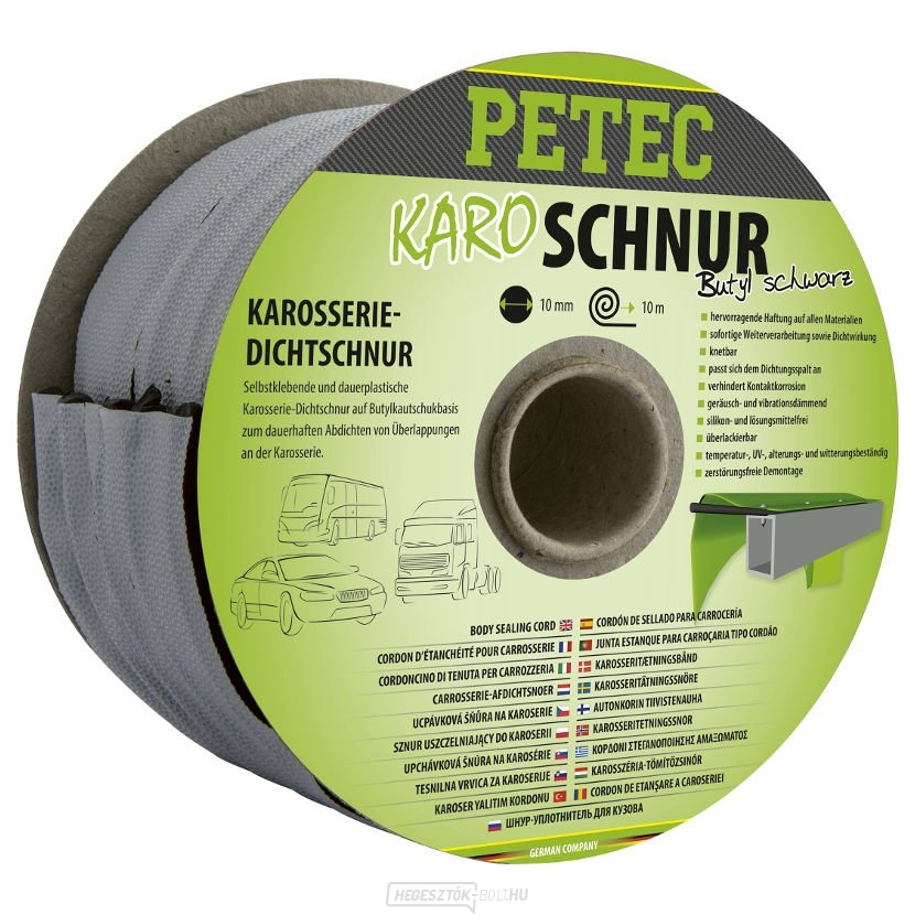 PETEC 87510 Öntapadó testtömítő zsinór