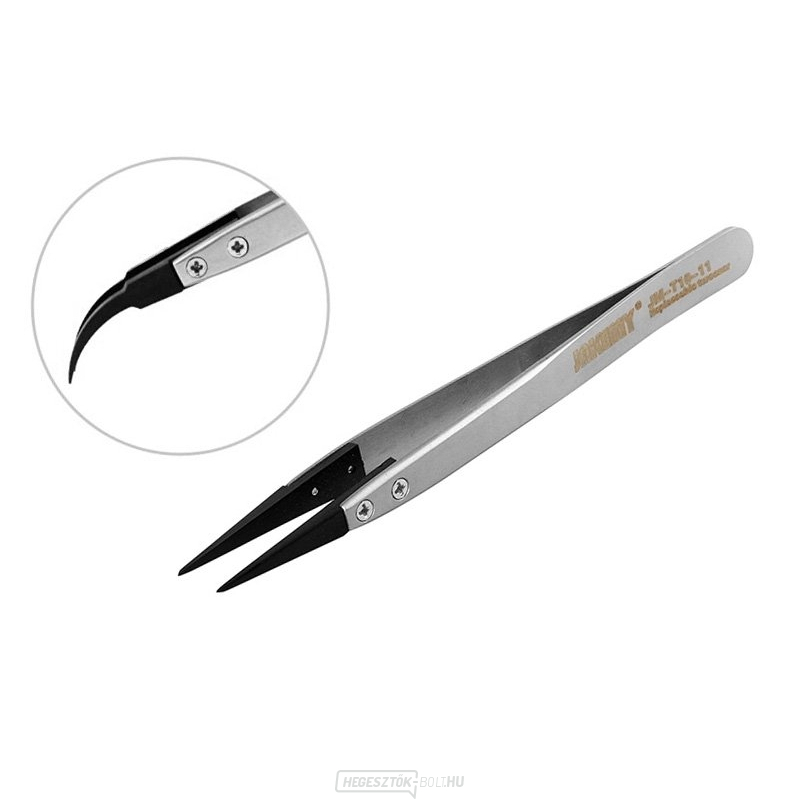 Csereszkedő pofás csipesz JM-T10-11