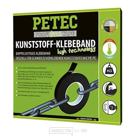 PETEC 87210 Műanyag ragasztószalag