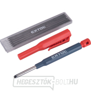 Jelölőceruza tokkal és cserélhető béllel, Ø 2,8 mm, HB keménység Jelölőceruza tokkal és cserélhető béllel, Ø 2,8 mm, HB keménység gallery main image