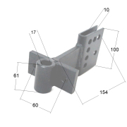 Csatlakozó adapter Hahn & Sohn Cedrus lazító GL1000N-3/GL09 tartozékokhoz Előnézet 