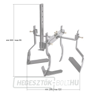 Állítható gyomirtó/osztó Hahn & Sohn Cedrus GL06 kultivátorhoz Előnézet 