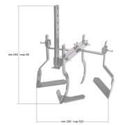 Állítható gyomirtó/osztó Hahn & Sohn Cedrus GL06 kultivátorhoz Előnézet 