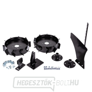 Ekekészlet Hahn & Sohn Cedrus GLX-GT65 kultivátorhoz (eke + kerekek + adapter) Ekekészlet Hahn & Sohn Cedrus GLX-GT65 kultivátorhoz (eke + kerekek + adapter) gallery main image