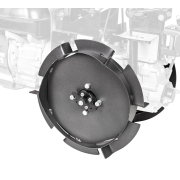 Vaskerekek Hahn & Sohn Cedrus GLX720/GL11 kultivátorokhoz (tömör, 6 pengéjű) Előnézet 