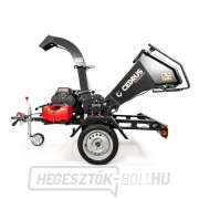 Hahn & Sohn Cedrus R13 - professzionális vontatott ágaprító 18 kW-os Loncin benzinmotorral Előnézet 