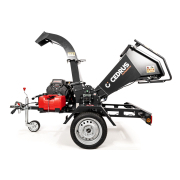 Hahn & Sohn Cedrus R13 - professzionális vontatott ágaprító 18 kW-os Loncin benzinmotorral Előnézet 