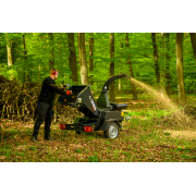 Hahn & Sohn Cedrus R13 - professzionális vontatott ágaprító 18 kW-os Loncin benzinmotorral náhled