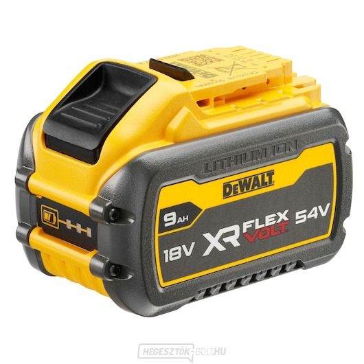 DeWALT 54V XR 9Ah FLEXVOLT® kezdőkészlet két akkumulátorral
