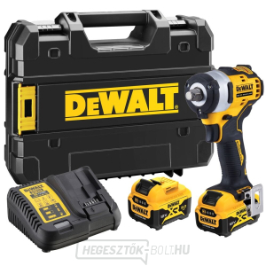 DeWALT DCF901P2 12 V-os akkus ütvecsavarozó 2x 5 Ah-val, töltővel DeWALT DCF901P2 12 V-os akkus ütvecsavarozó 2x 5 Ah-val, töltővel gallery main image