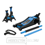 PROMÓCIÓS KÉSZLET Alacsony profilú hidraulikus emelő 3t MB-LPJB-PRO támasztókkal 3t MB-JS3T gallery main image
