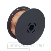 Sherman Hegesztőhuzal fekete acélhoz SG2 MIG tekercs D100 1kg 0.6 mm gallery main image