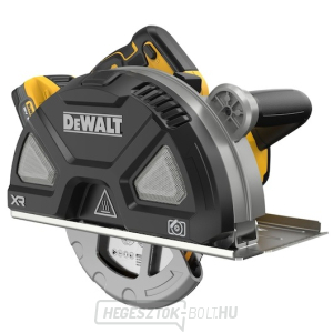 184 mm-es DeWALT körfűrész fém vágásához 18 V-os XR szénkefe nélküli motorral - 2 db POWERSTACK akkumulátor 5 Ah kapacitással gallery main image