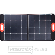 napelem, újratölthető, összecsukható, MC4, USB, 100W Előnézet 