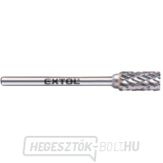 Keményfém maró, hengeres, végfogakkal, ⌀6x13mm, ⌀3mm szár, közepes fogazású (dupla fogazású) gallery main image