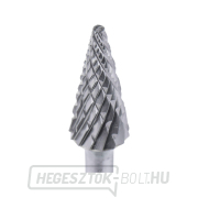 Kúpos piramis alakú keményfém maró, ⌀6x13mm, ⌀3mm szár, közepes fogazású (dupla fogazású) Előnézet 