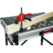 függőleges nyomószorító - 20 mm-es furatátmérőjű multifunkciós asztalokhoz, 0-250 mm Előnézet 