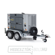 Hahn & Sohn HDE40SS3 dízelgenerátor kocsival Előnézet 