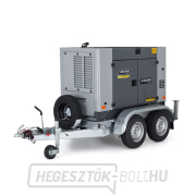 Hahn & Sohn HDE40SS3 dízelgenerátor kocsival Előnézet 