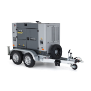 Hahn & Sohn HDE40SS3 dízelgenerátor kocsival Előnézet 