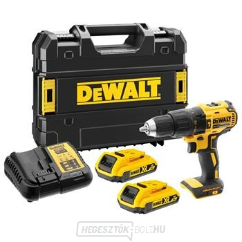 DeWALT DCD778D2T akkus ütvefúró-csavarozó, 2x 2Ah akkumulátorral + töltő, Tstak