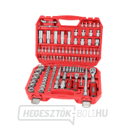110 darabos dugókulcs készlet, 1/4