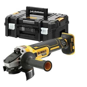 DeWALT DCG405FNT 18V akkus sarokcsiszoló 125mm, akkumulátor és töltő nélkül, TSTAK