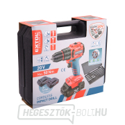 Akkus fúró-csavarozó ütvefúróval SHARE20V, SZÉNKEFEMENTES, 2Ah (2×) Akkus fúró-csavarozó ütvefúróval SHARE20V, SZÉNKEFEMENTES, 2Ah (2×) náhled