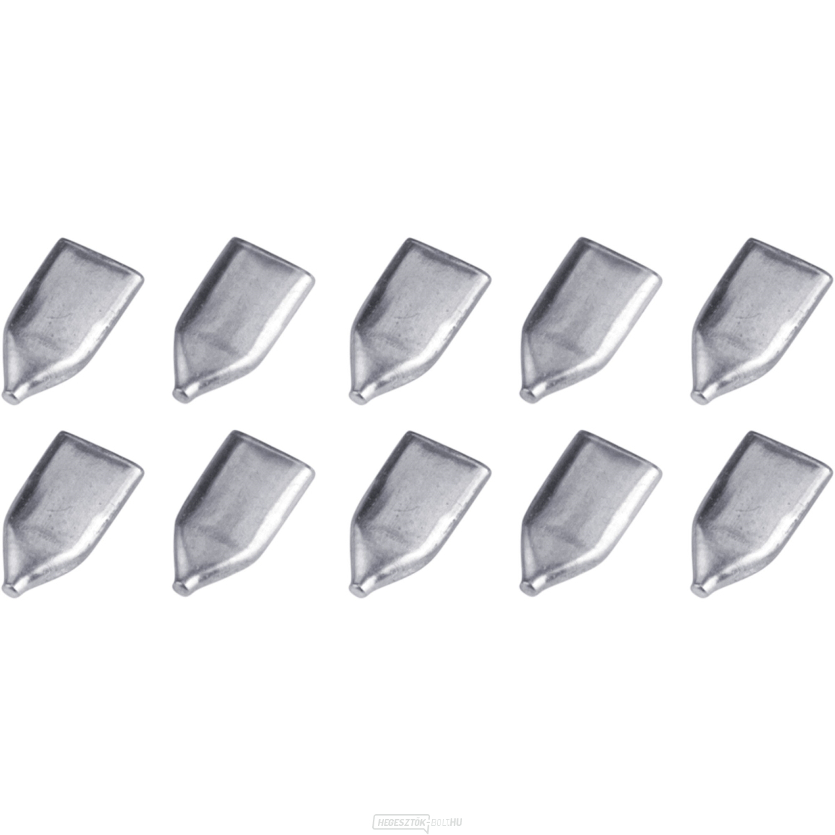 Forrasztócsúcsok, 10 db