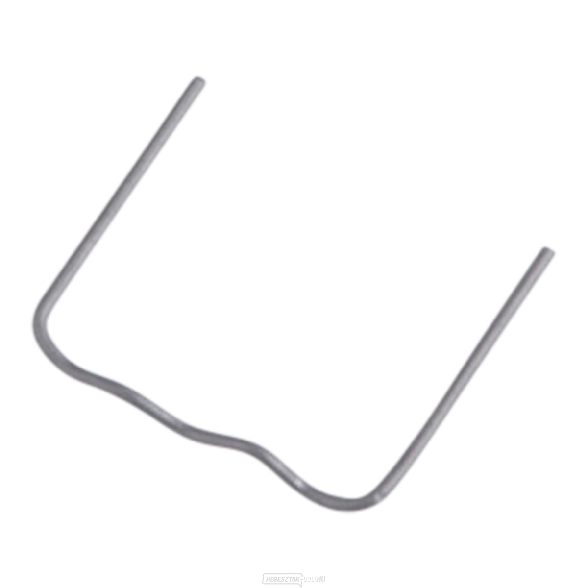 Hegesztő bilincsek, 150 db, hullámos, ⌀0,6 mm, távolság 15 mm