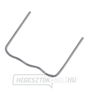 Hegesztő bilincsek, 150 db, hullámos, ⌀0,6 mm, távolság 15 mm Hegesztő bilincsek, 150 db, hullámos, ⌀0,6 mm, távolság 15 mm gallery main image