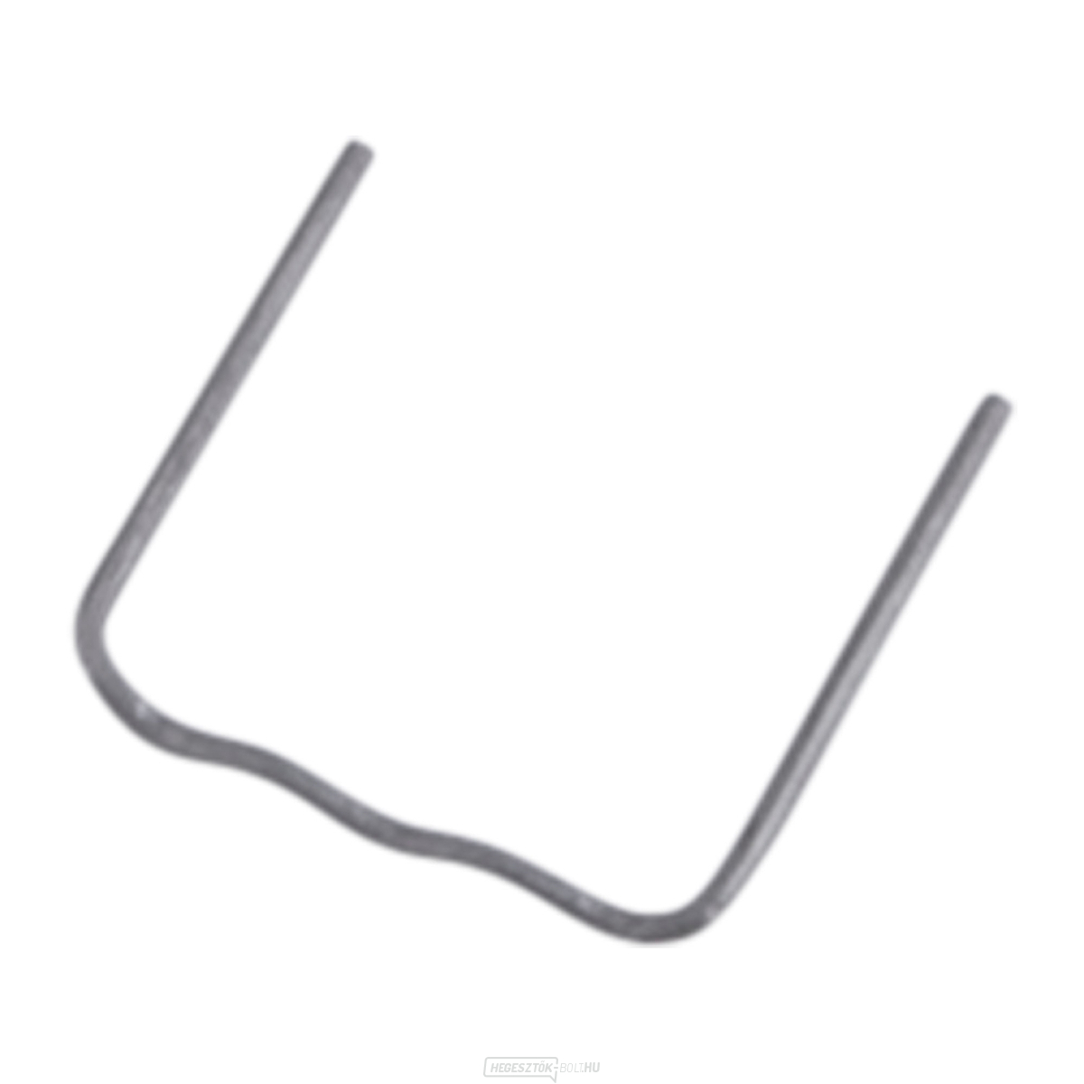 Hegesztő bilincsek, 150 db, hullámos, ⌀0,8 mm, távolság 15 mm