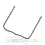 Hegesztő bilincsek, 150 db, hullámos, ⌀0,8 mm, távolság 15 mm Hegesztő bilincsek, 150 db, hullámos, ⌀0,8 mm, távolság 15 mm gallery main image