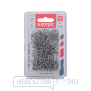 Hegesztőcsipeszek, 150 db, gyapjú, ⌀0,8 mm, 15 mm-es távolság Előnézet 