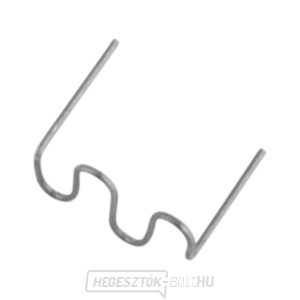 Hegesztőcsipeszek, 150 db, gyapjú, ⌀0,8 mm, 15 mm-es távolság Hegesztőcsipeszek, 150 db, gyapjú, ⌀0,8 mm, 15 mm-es távolság gallery main image