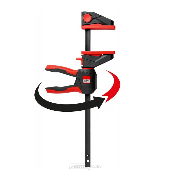 Egykezes szorító, forgatható fogantyúval, Bessey EZ360M 154-302mm