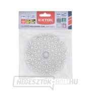 gyémánt polírozókorong csempéhez, O100mm, P100, tépőzáras Előnézet 