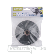 Csiszoló matrica tartó - M14, tépőzáras, O100mm Előnézet 