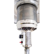 PRECIS - kerti fűtőberendezés tartozékokkal - ezüst Előnézet 