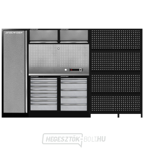 Műhelybútor szett Procarosa PROFI TGC-13085-1200 Munkalap: rozsdamentes acél Műhelybútor szett Procarosa PROFI TGC-13085-1200 Munkalap: rozsdamentes acél gallery main image