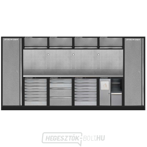 Műhelybútor-garnitúra Procarosa PROFI L 8481A Munkalap: rozsdamentes acél Műhelybútor-garnitúra Procarosa PROFI L 8481A Munkalap: rozsdamentes acél gallery main image