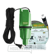 Procraft VN-72D vibrációs szivattyú szett 15m 3/4 Procraft VN-72D vibrációs szivattyú szett 15m 3/4