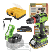 Procraft PA18Pro DFR akkus csavarozó LED reflektorral LL20bb | SPA18ProDFR/LL20 Procraft PA18Pro DFR akkus csavarozó LED reflektorral LL20bb | SPA18ProDFR/LL20 gallery main image