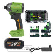 Akkus ütvecsavarozó Procraft PS22bb + IBS-41 bitkészlet + akkumulátor és töltő | SPS22/IBS-41 Akkus ütvecsavarozó Procraft PS22bb + IBS-41 bitkészlet + akkumulátor és töltő | SPS22/IBS-41 gallery main image