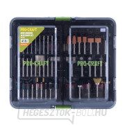 Procraft PG400 + GK‑418 egyenes csiszoló rugalmas feltéttel és tartozékokkal | SPG400/GK-418 náhled