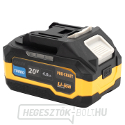 Akkumulátorkészlet 20V 4Ah (2 db) + 1 töltő Procraft PBC-Set 2 | PBC-Set 2 náhled